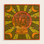 Gemini Crystal Ball Wood Wall Art Gallery Image 1
