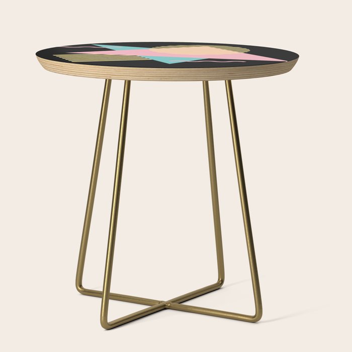 Memphis Pattern 28 / 80s - 90s Retro Side Table Gallery Image 1