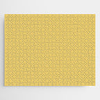 Muted Mustard Yellow Solid Colour Jigsaw Puzzle Gallery Image 1