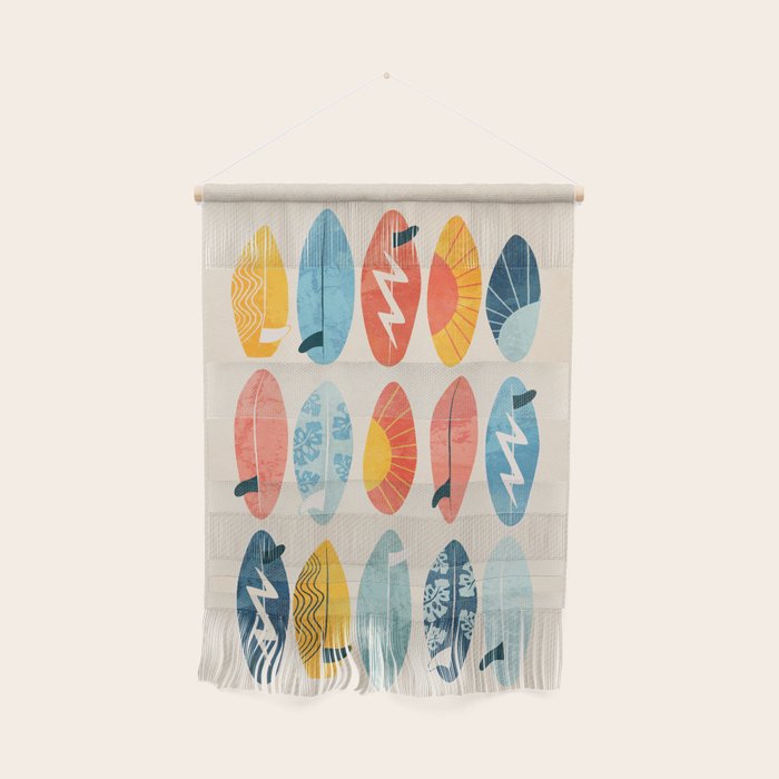 Surfboard white  Wall Hanging Gallery Image 1