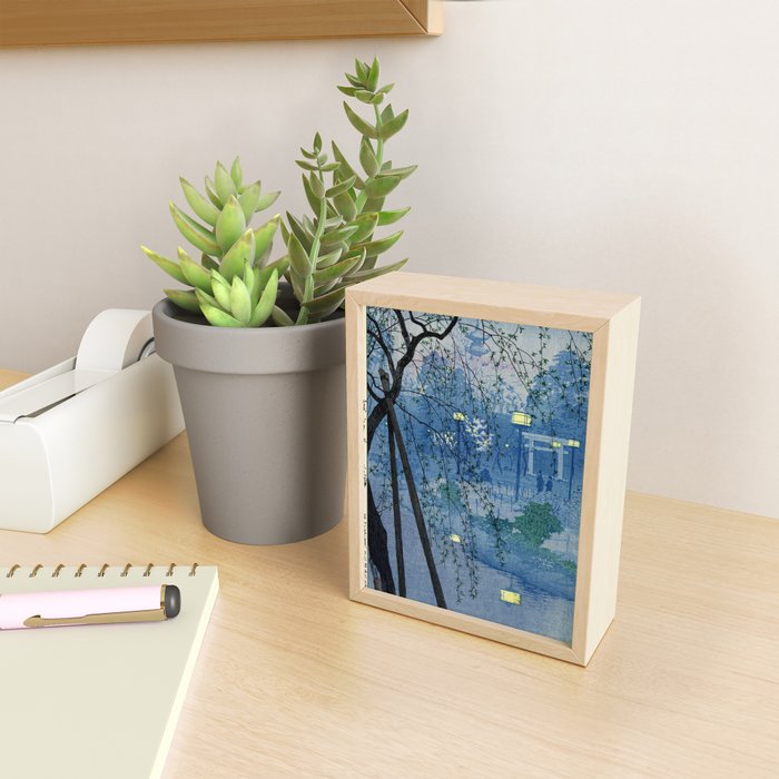 Shinobazu Pond Kasamatsu Shiro Mini Art Print Gallery Image 2