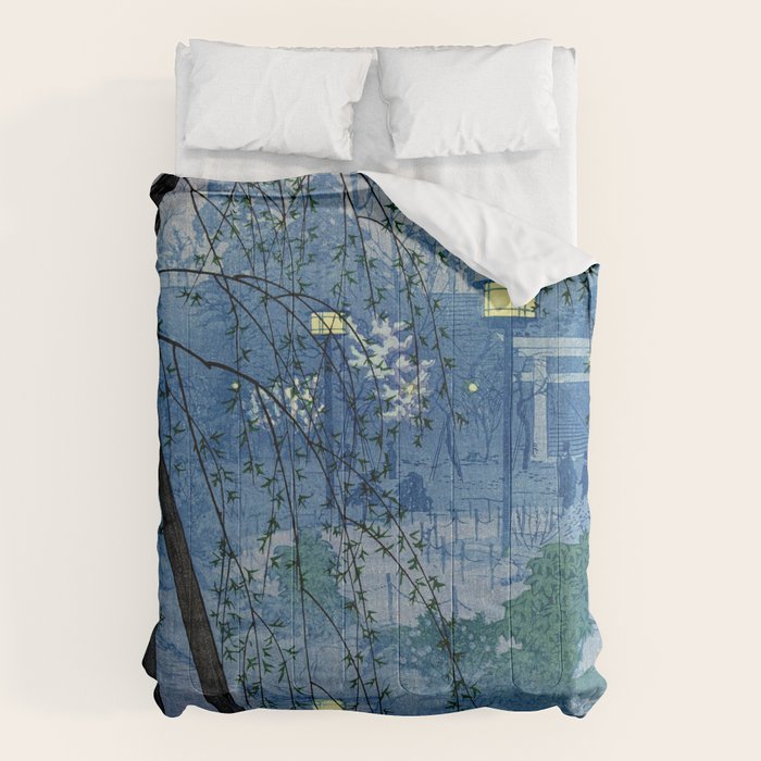 Shinobazu Pond Kasamatsu Shiro Comforter Gallery Image 6