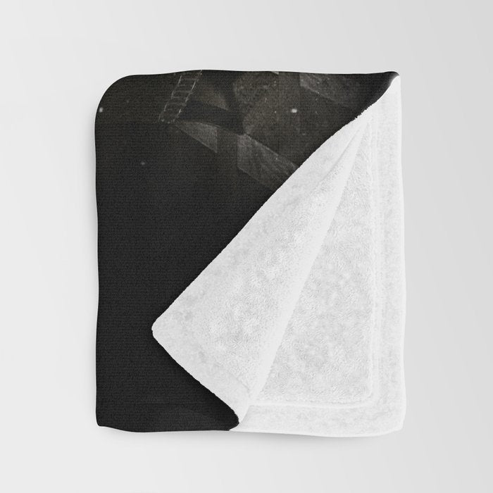 Room Skull B&W Throw Blanket Gallery Image 3