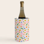 Fun colorful abstract organic shape art pattern Wine Chiller Gallery Image 3