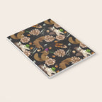 Squirrel flowering dark meadow Notebook Gallery Image 3