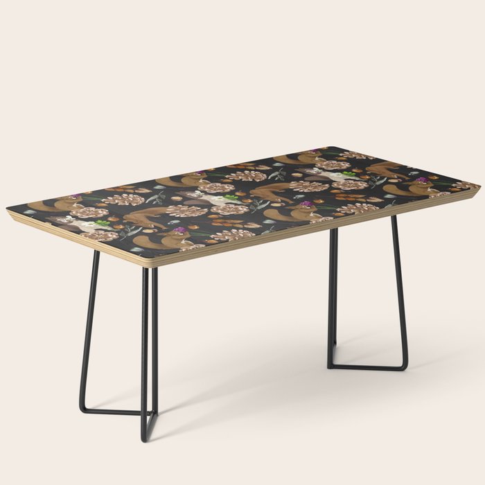Squirrel flowering dark meadow Coffee Table Gallery Image 1