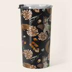 Squirrel flowering dark meadow Travel Mug Gallery Image 3