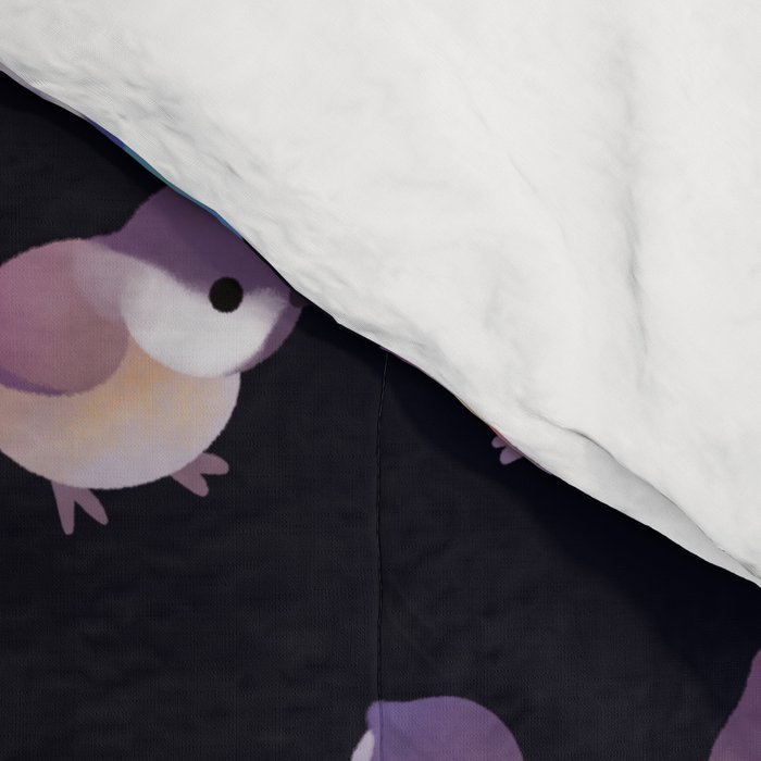 Tit - dark Comforter Gallery Image 4