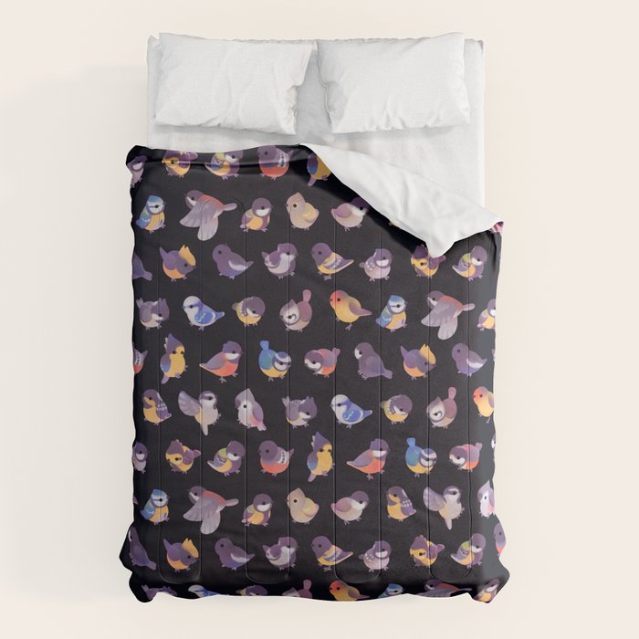 Tit - dark Comforter Gallery Image 1