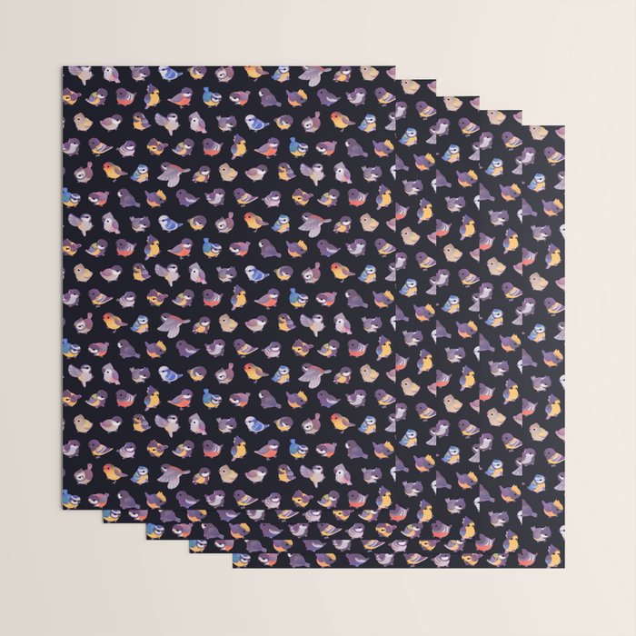 Tit - dark Wrapping Paper Gallery Image 3