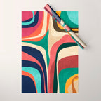 Impossible contour map Wrapping Paper Gallery Image 1