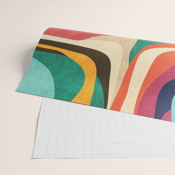 Impossible contour map Wrapping Paper Gallery Image 2