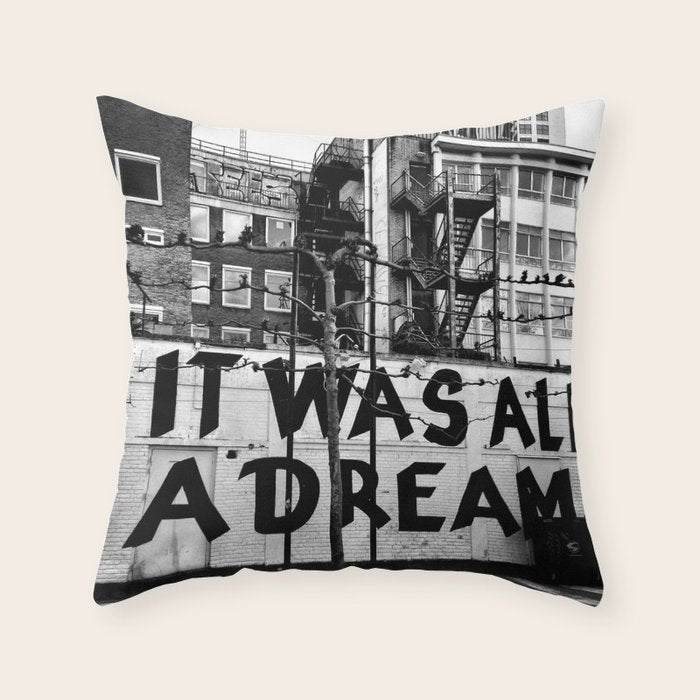 /// reality check Throw Pillow Gallery Image 1