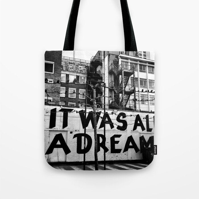 /// reality check Tote Bag Gallery Image 1