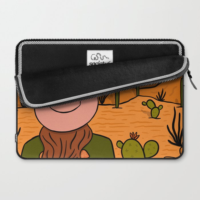 Desert Girl Laptop Sleeve Gallery Image 2