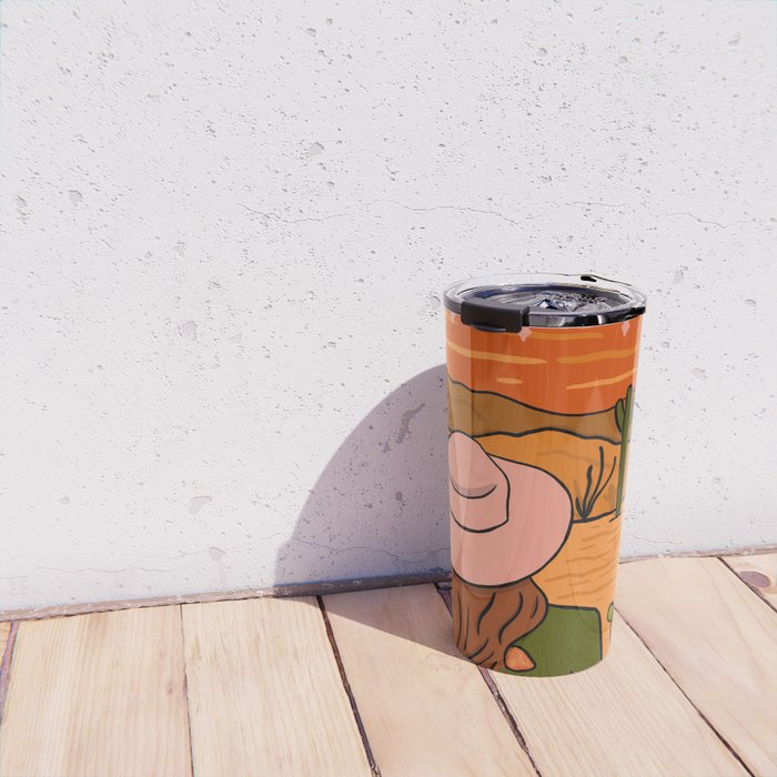 Desert Girl Travel Mug Gallery Image 4