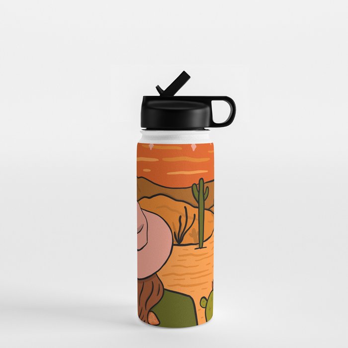 Desert Girl Water Bottle Gallery Image 1
