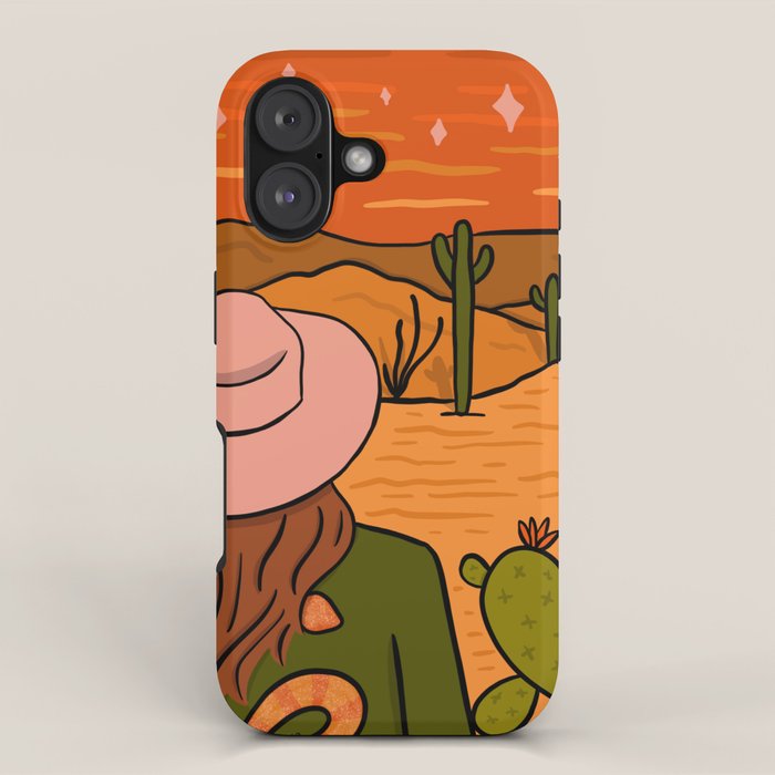 Desert Girl iPhone Case Gallery Image 1
