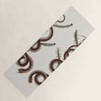 Albertus Seba Snakes  Double Spiral Vines  Yoga Mat Gallery Image 1