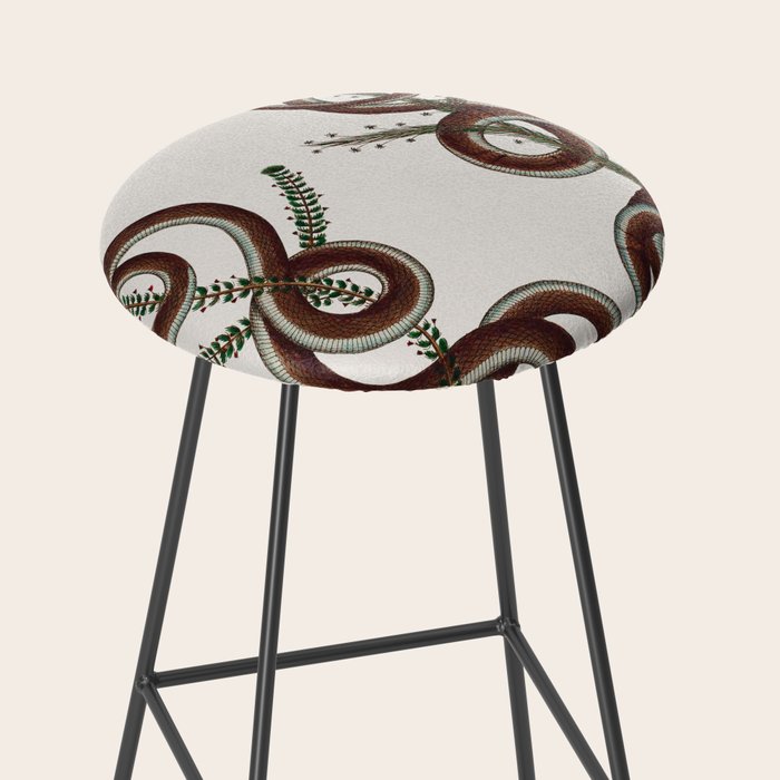 Albertus Seba Snakes  Double Spiral Vines  Stool Gallery Image 2
