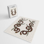 Albertus Seba Snakes  Double Spiral Vines  Jigsaw Puzzle Gallery Image 2