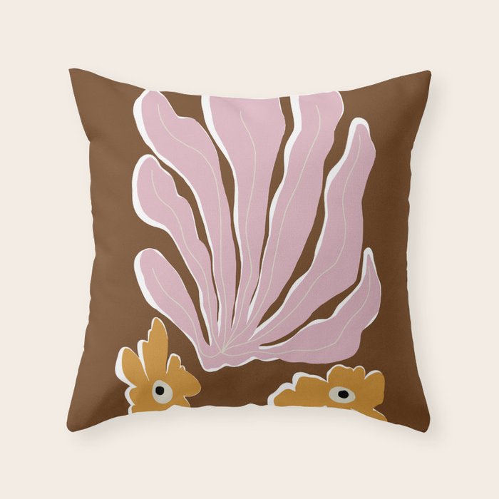 Matisse flora Throw Pillow Gallery Image 6