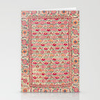 Vintage India Embroidered Textile, 17th Century Stationery Card Gallery Image 2