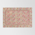 Vintage India Embroidered Textile, 17th Century Rug Gallery Image 2