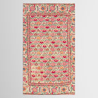 Vintage India Embroidered Textile, 17th Century Tablecloth Gallery Image 2