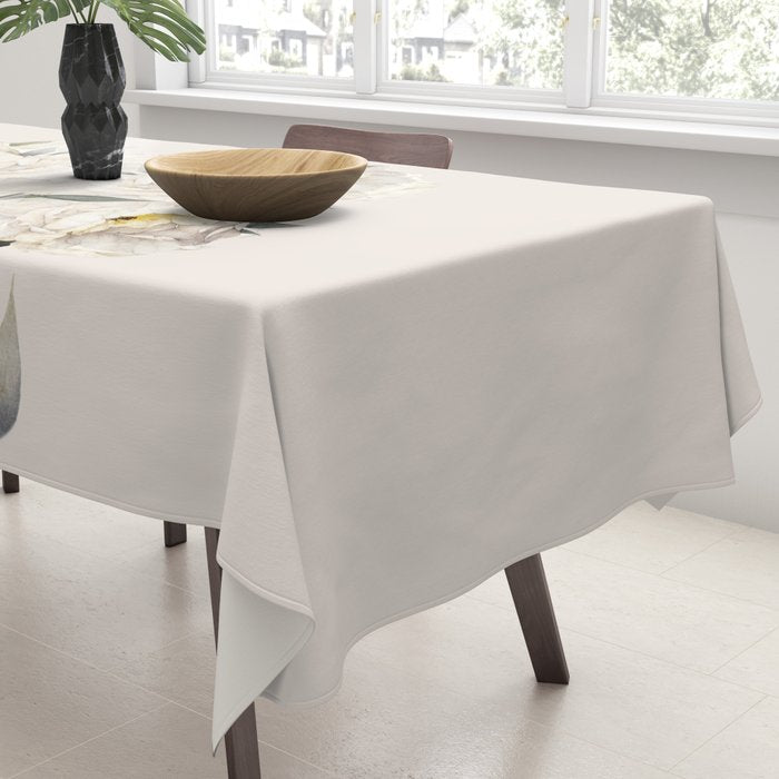 White Peonies Tablecloth Gallery Image 3