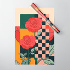 Red Roses 3 Wrapping Paper Gallery Image 1