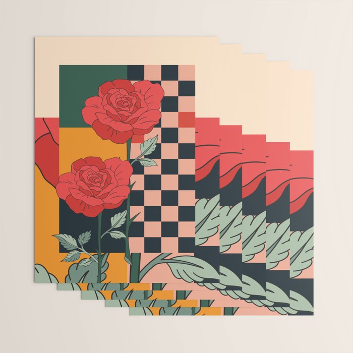 Red Roses 3 Wrapping Paper Gallery Image 3