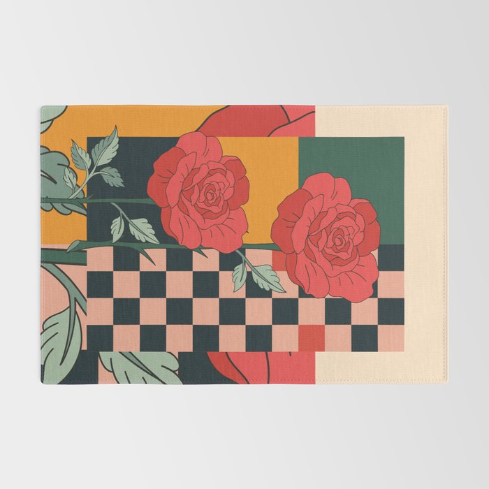 Red Roses 3 Rug Gallery Image 2
