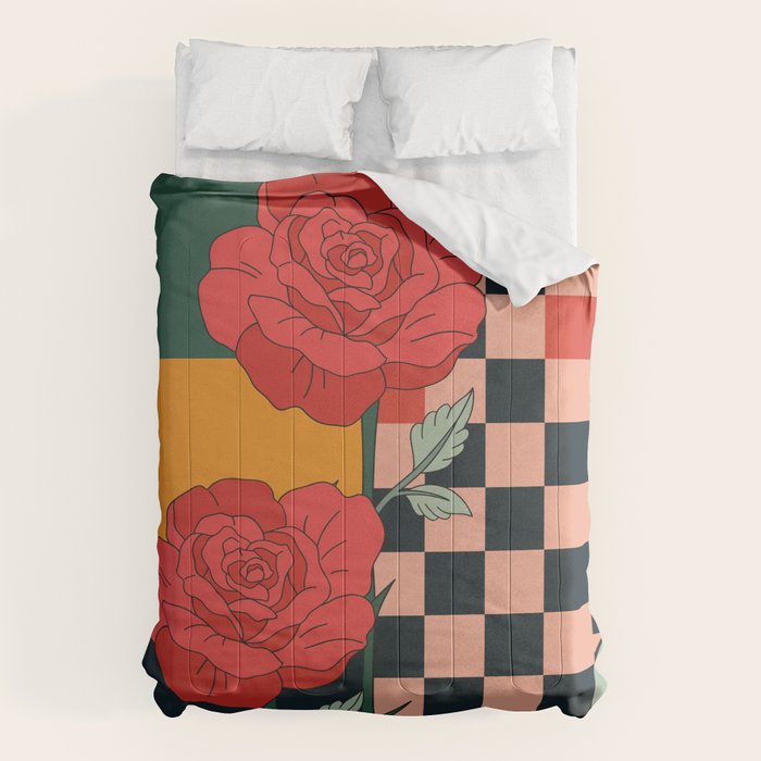 Red Roses 3 Comforter Gallery Image 6
