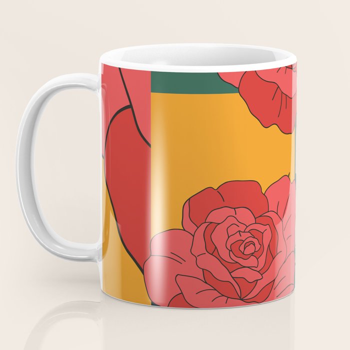 Red Roses 3 Coffee Mug Gallery Image 3