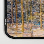 Newport Harbor, Newport, Rhode Island - Cat Boats by Frederick Childe Hassam Laptop Sleeve Gallery Image 3