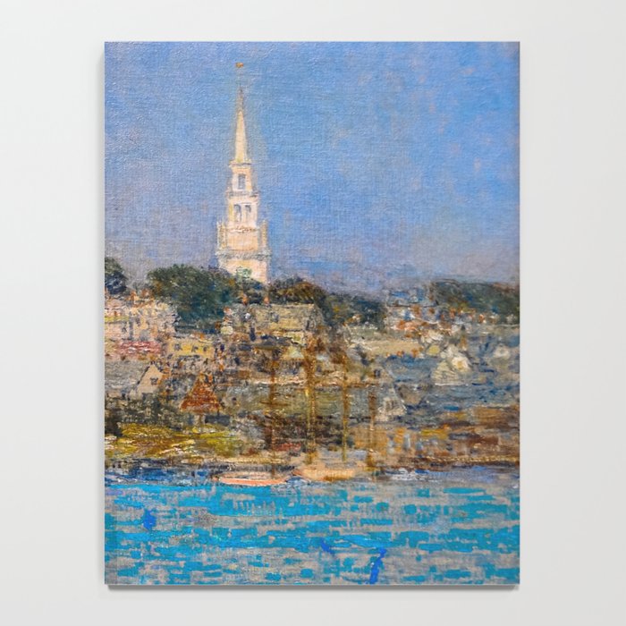 Newport Harbor, Newport, Rhode Island - Cat Boats by Frederick Childe Hassam Notebook Gallery Image 4