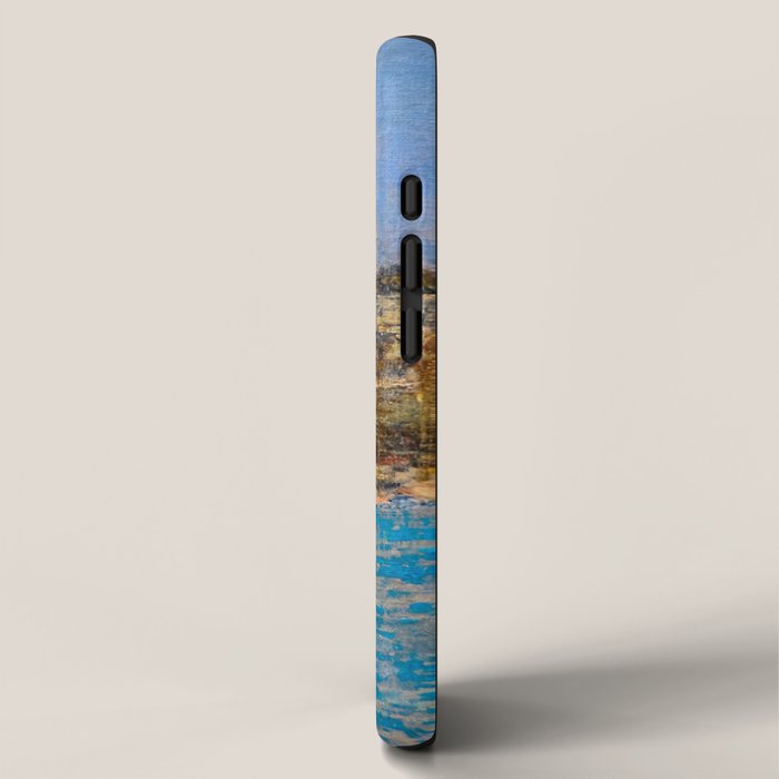 Newport Harbor, Newport, Rhode Island - Cat Boats by Frederick Childe Hassam iPhone Case Gallery Image 2