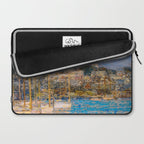 Newport Harbor, Newport, Rhode Island - Cat Boats by Frederick Childe Hassam Laptop Sleeve Gallery Image 2