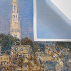 Newport Harbor, Newport, Rhode Island - Cat Boats by Frederick Childe Hassam Wall Tapestry Gallery Image 3