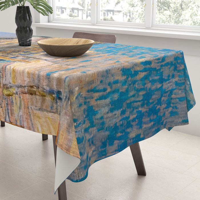 Newport Harbor, Newport, Rhode Island - Cat Boats by Frederick Childe Hassam Tablecloth Gallery Image 3