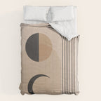 Minimal Geometric Shapes 120 Comforter Gallery Image 6