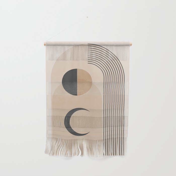 Minimal Geometric Shapes 120 Wall Hanging Gallery Image 1