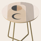 Minimal Geometric Shapes 120 Side Table Gallery Image 2