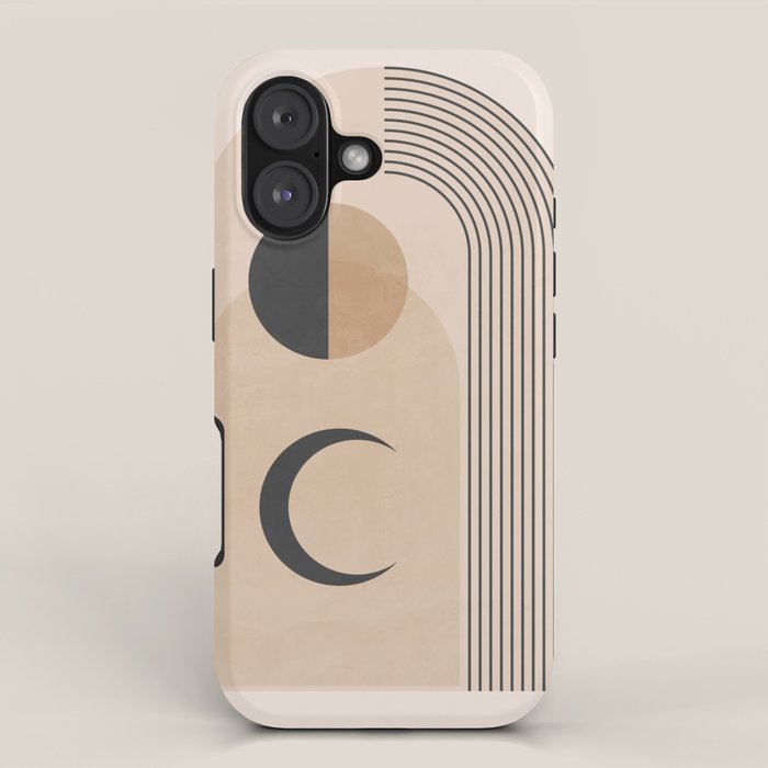 Minimal Geometric Shapes 120 iPhone Case Gallery Image 1