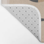 Minimal Geometric Shapes 120 Bath Mat Gallery Image 2
