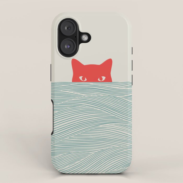 Cat Landscape 180: Sunrise Cat iPhone Case Gallery Image 1
