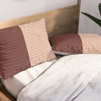 Color Block Lines XXXV Pillow Sham Gallery Image 2