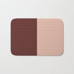 Color Block Lines XXXV Bath Mat Gallery Image 1