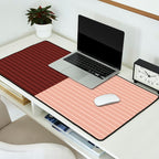 Color Block Lines XXXV Desk Mat Gallery Image 2
